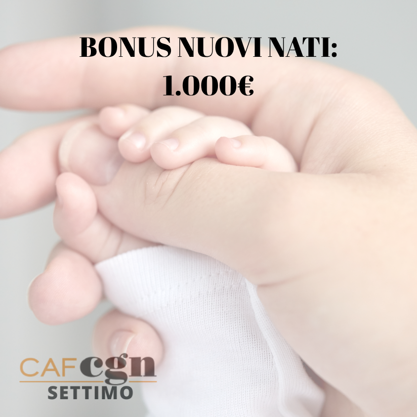 Bonus Nuovi Nati 2026