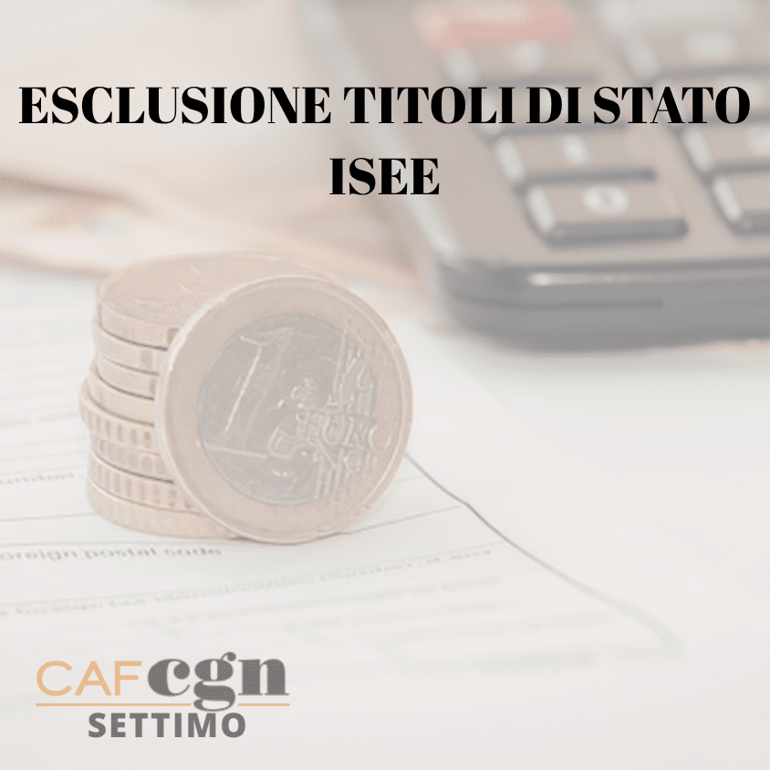 35 ESCLUSIONE TITOLI DI STATO ISEE
